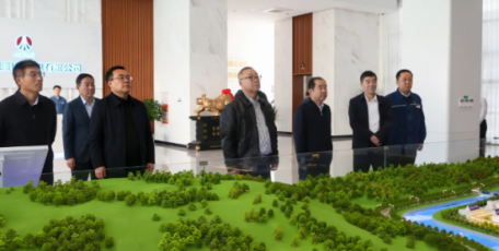 陕西省发改委主任王青峰一行到陕煤集团蒲白矿业和黄陵矿业调研