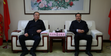 我委与榆林市委市政府进行座谈交流