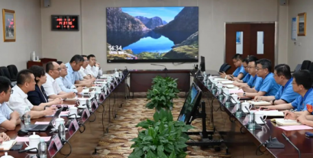 马旭耀会见中国中检陕西公司客人