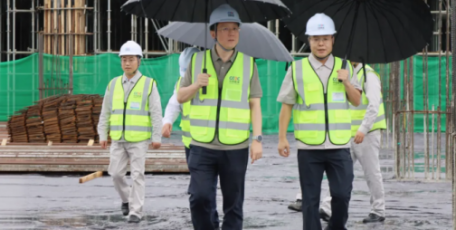 中国能建葛洲坝三公司主要领导带队督导检查节前安全生产工作