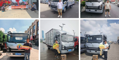 市场攻坚 | 陕汽商用车轻卡多地持续交付