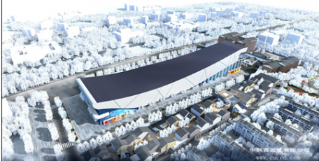 中联西北院设计完成的西安际华园项目（一期）室内滑雪场项目通过近零能耗建筑认证