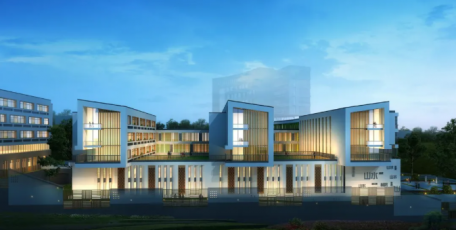 中明建投集团承建的信阳师范学院实验科研综合楼施工项目圆满竣工