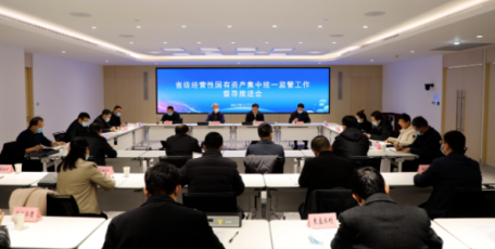 省级党政机关和事业单位经营性国有资产集中统一监管联合工作组召开专题督导推进会