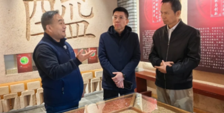 全国农业展览馆馆长何斌一行专题调研岐山天缘创新发展