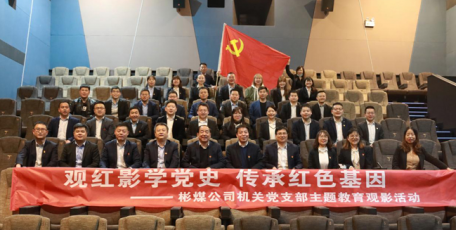 重温红色经典 汲取奋进力量 —— 公司机关党支部开展党史学习教育观影活动