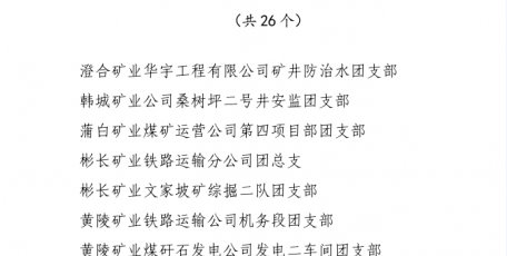 神南产业发展公司搬家中心团总支荣获全煤团指委和陕煤集团五四红旗团支部荣誉称号