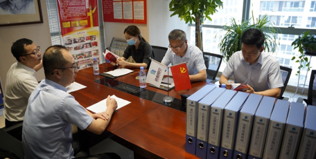 检查指导 | 经开区委组织部检查指导我集团“五星级”党支部创建工作