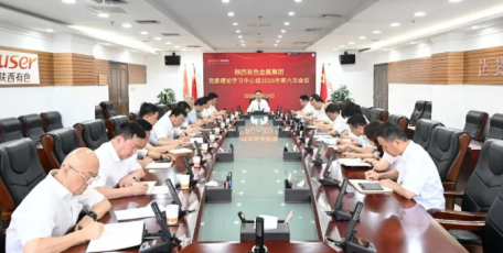 陕西有色金属集团举行党委理论学习中心组2026年第六次学习会议