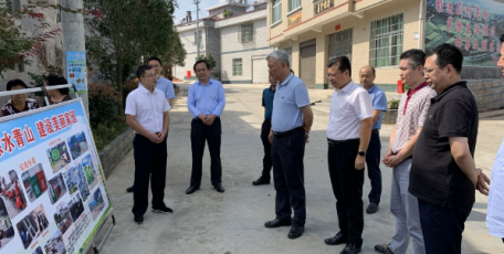 国家发展改革委农经司关锡璠来陕调研南水北调中线工程水源地移民搬迁安置工作