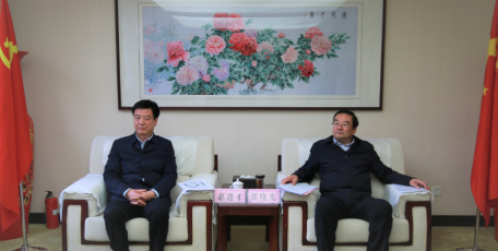 张晓光会见宝鸡市市长惠进才一行