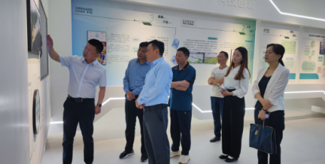 厅党组成员、副厅长朱磊一行调研设备更新和技术改造以及重点项目投资工作