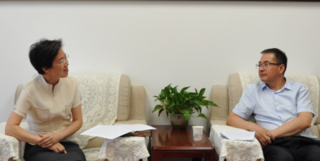 卫华会见安康市市长王浩一行