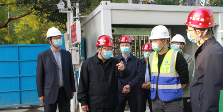 韩一兵到西安市调研督导住建领域安全稳定工作