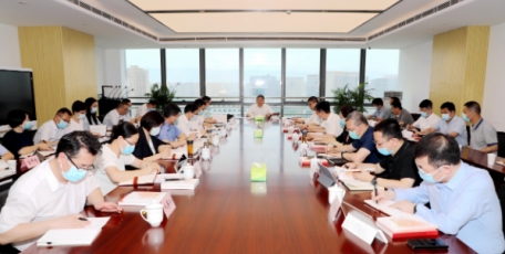 省国资委党委理论学习中心组传达学习省第十四次党代会精神