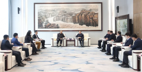 张文琪会见京东集团副总裁孙志祥一行