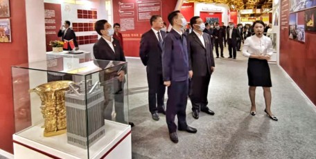 党建领航结硕果 有色党旗别样红　陕西有色金属集团精彩亮相省国资系统党建成果展