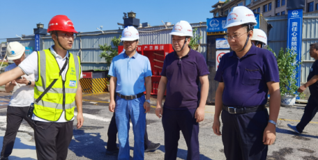 苏园林赴西安市检查督导城市重要基础设施安全防护工作