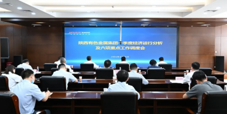 陕西有色金属集团召开一季度经济运行分析及六项重点工作调度会议