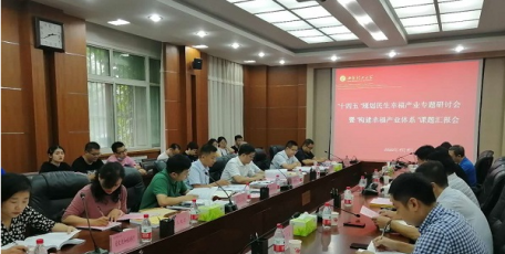 我委组织召开“十四五”规划民生幸福产业专题研讨会暨“构建幸福产业体系”课题汇报会