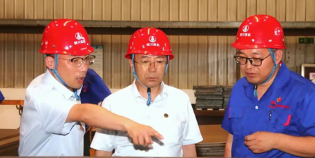 杜平到重装集团铜川煤机公司、陕焦公司督导检查