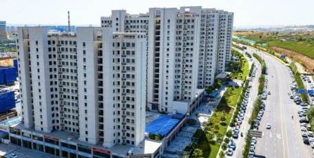 陕建九建集团铂悦府项目顺利交付！437套房源圆业主安居梦