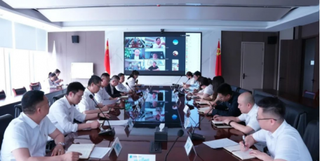 中明建投集团召开4月份全国市场经营分析视频会议