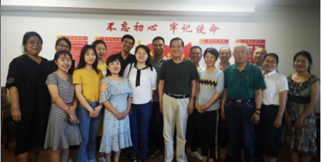 陕西众益社会组织服务中心组织有关社会组织负责人来我会就社会组织等级评估工作进行座谈交流