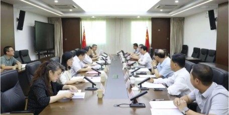 榆林市政府主要领导来我厅交流对接工作