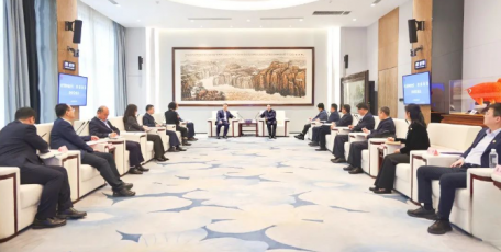 张文琪会见农行陕西省分行党委书记、行长彭祖佑一行