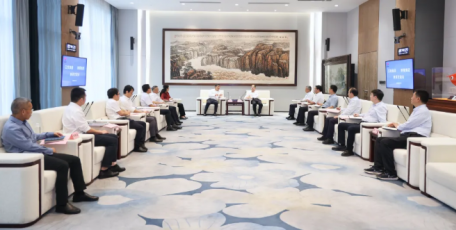 江投集团总经理曾昭和一行到陕煤集团座谈交流