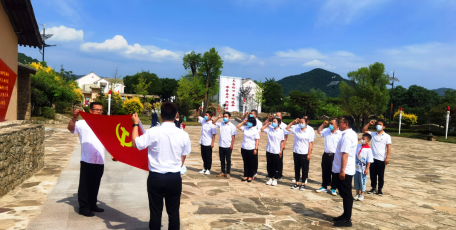 陕焦公司水汽车间党支部开展“学百年党史，走红军道路”主题党日活动